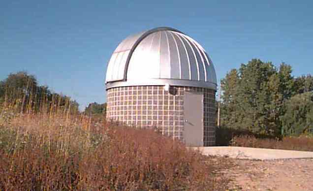 KSU/NASA Observatory Building. Photo Credit: Kent State University